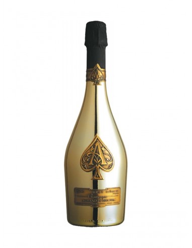 ARMAND DE BRIGNAC BRUT GOLD d'Europe débarque