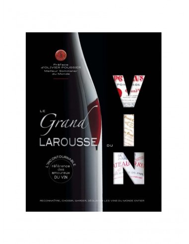 LE GRAND LAROUSSE DU VIN, BEAUX LIVRES en linge